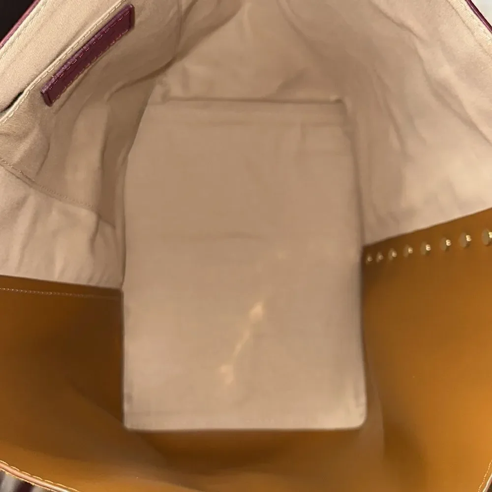 See by Chloe Gaia Colorblocked Suede Leather Oversized Hobo Bag in Sienna - Picture 15 of 16